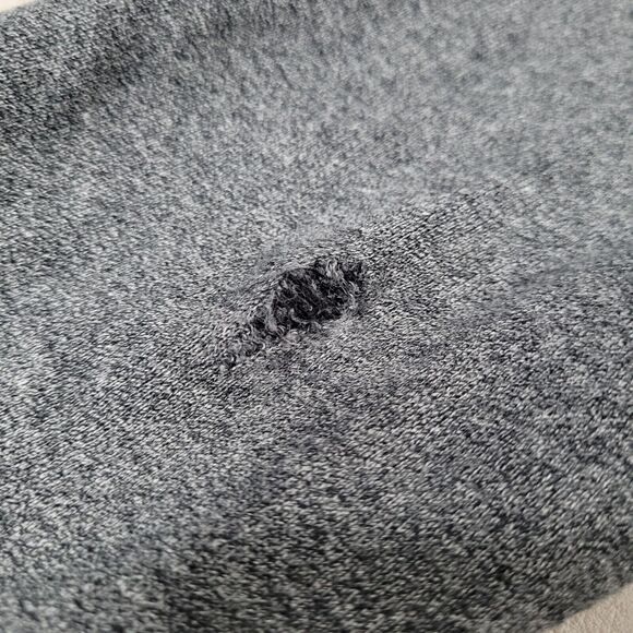 Lululemon Back to it Wrap Sweatshirt Jacket Gray Asymmetrical Zip Up Women's 2 - Picture 8 of 9